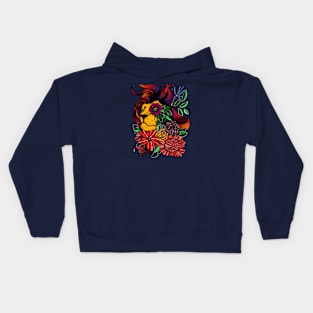 Vivid lion Kids Hoodie